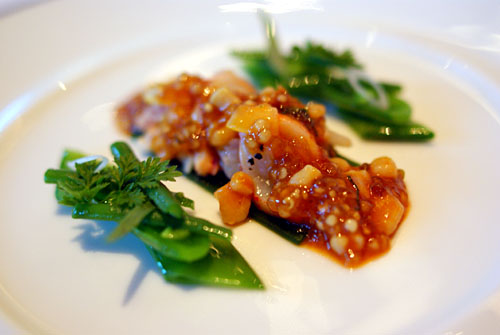 Marinated Lobster, Salad and Gelée of Spring Herbs