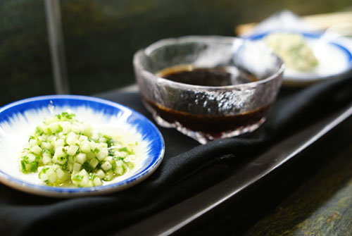 Oysters with Horseradish & Ponzu