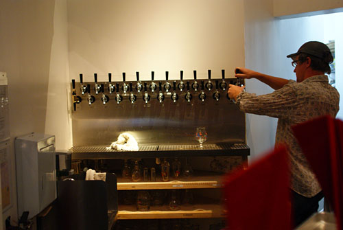 Ordering Area: Beer on Tap