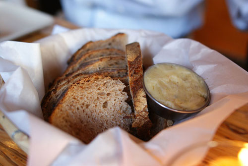 Bread and Honey-Lavender Butter
