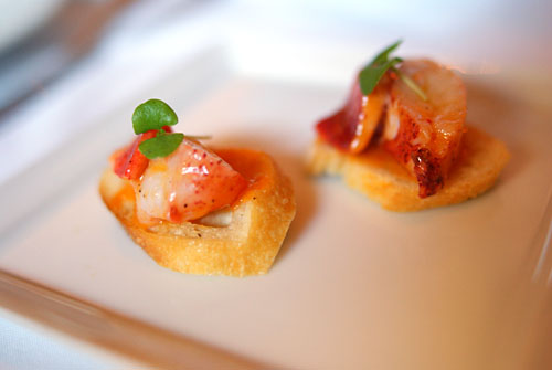 Lobster Crostini