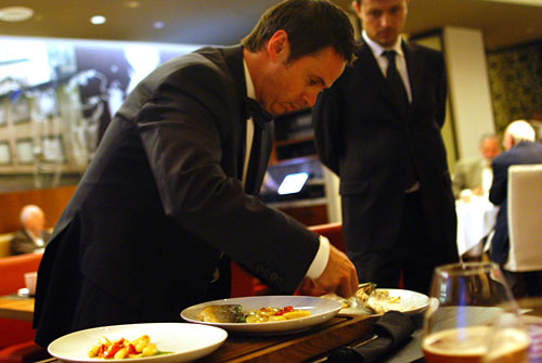 Tableside Service for Il Branzino