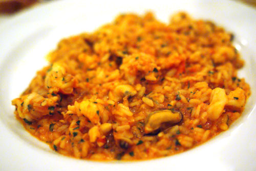 Risotto with Mixed Seafood Ragú