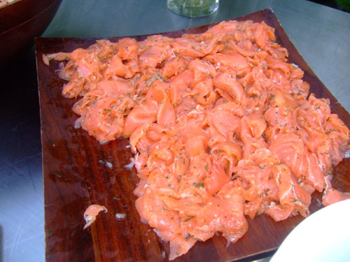 Marinated Smoked Salmon