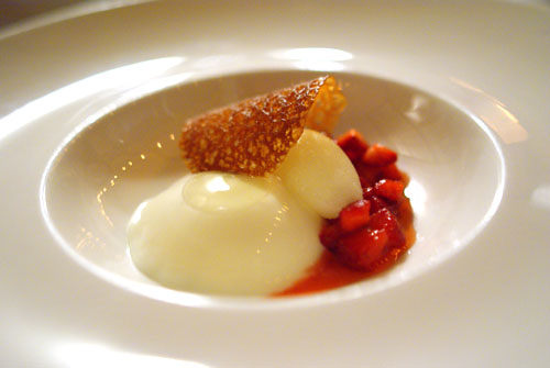 Buttermilk panna cotta