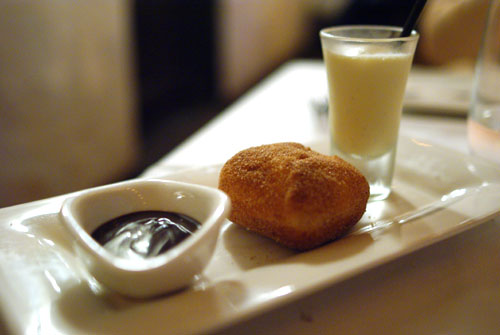 Sugar and spice dusted beignets