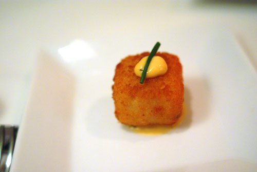 Truffle Arancini with Lemon Aioli