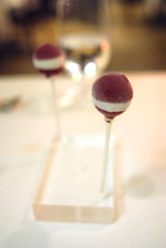 Red Wine Ice Cream Lollipop