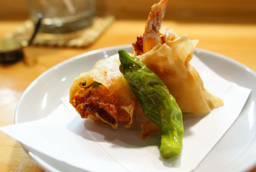 Ebi-Jalapeno Spring Roll