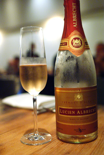 Cremant d'Alsace, Lucien Albrecht Brut Rose, NV Alsace