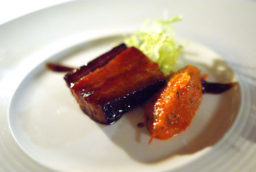 Crispy Berkshire pork belly