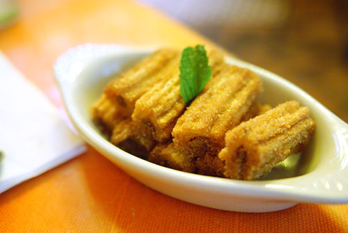 Churros con Cejeta