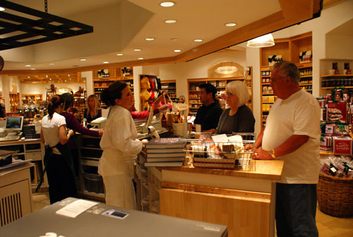 Inside Williams-Sonoma South Coast Plaza