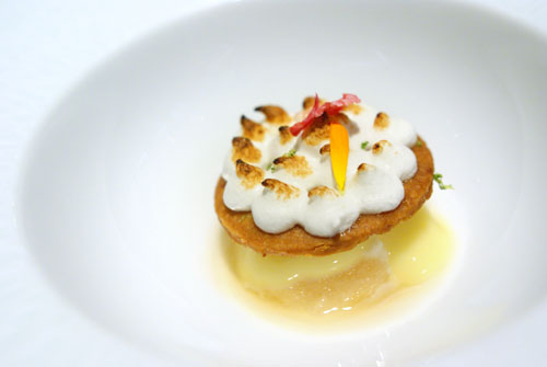 GRAND DESSERT PIERRE GAGNAIRE: Nelson Sablé, Meringue, Citrus Sorbet