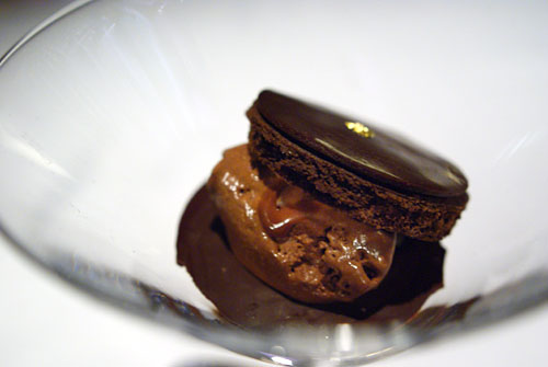 GRAND DESSERT PIERRE GAGNAIRE: Ganache, Ginger, Chocolate Ice Cream