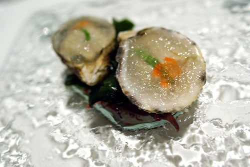 Oysters in Ice Gelée