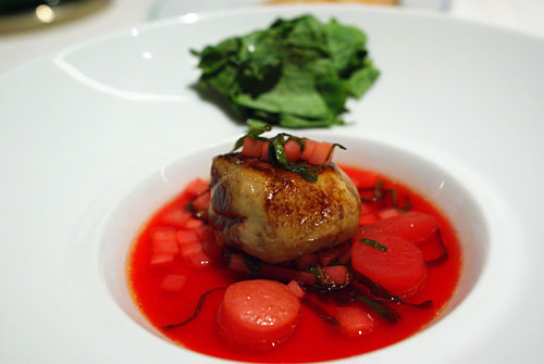 Foie-Gras 'en Papillotte' and Radish Bouillon