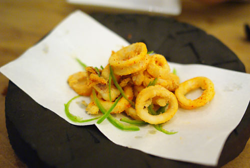 Calamari with Jalapeño Salt