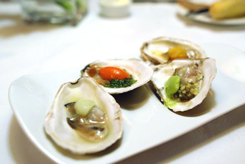 A Quartet of Island Creek Oyster Slurpees