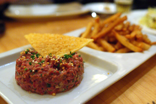 Tartare of Filet Mignon and French Fries