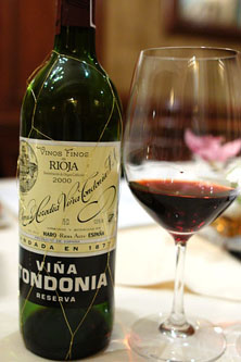 2000 R. Lopez de Heredia, Viña Tondonia, Reserva, Rioja, Spain