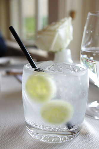 Gin & Tonic with English Cucumber and Pepper