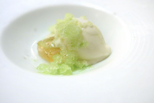 Green Apple and Ginger Sherbet