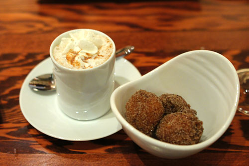 shot of hot chocolate, ritual sweet tooth espresso