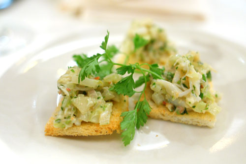 Crab and lobster salad