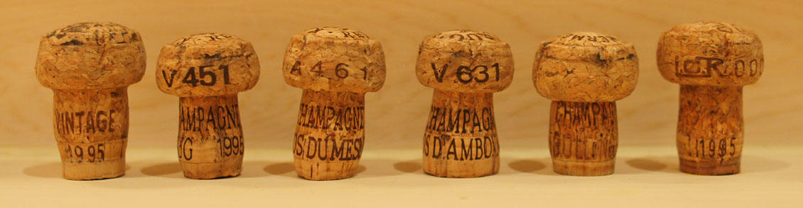 1995 Champagne Horizontal Corks