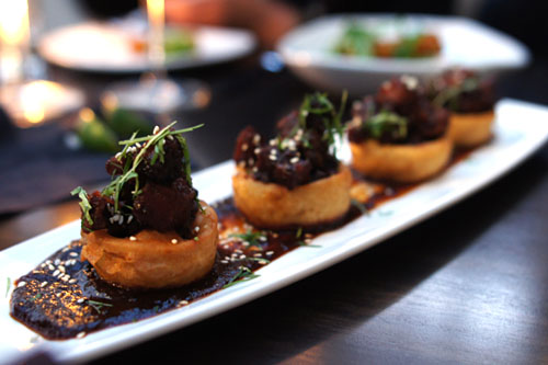 Gleason Ranch Pork Belly Sopes