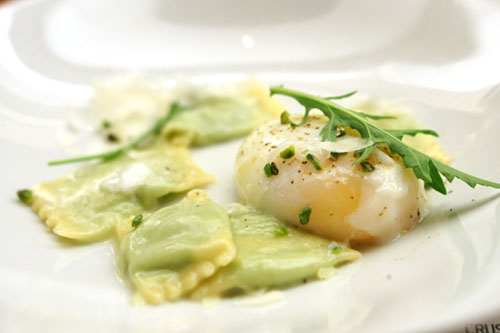 English Pea Ravioli