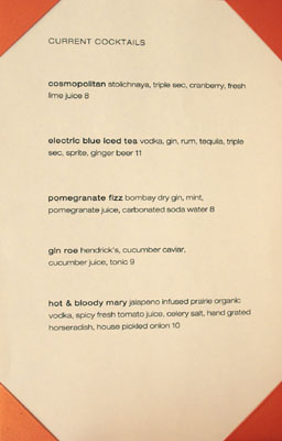 Volt Current Cocktails