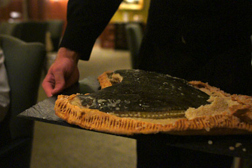 Salt Baked Turbot Tableside Presentation