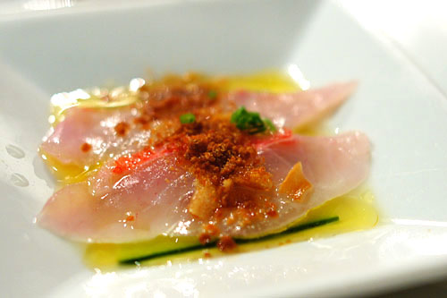 Golden Eye Snapper Sashimi