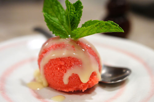 Strawberry Sorbet