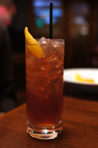 #5 - Plymouth Gin, Lemon, Cherry Heering, Kombucha, Sparkling