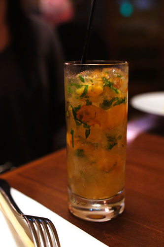 #3 - Redemption Rye 2yr, Luksusowa, Pickled Peaches, Lime, Mint, Ginger Beer