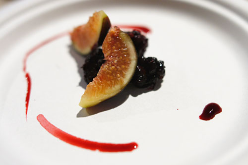 Persian Mulberries with Black Mission Figs