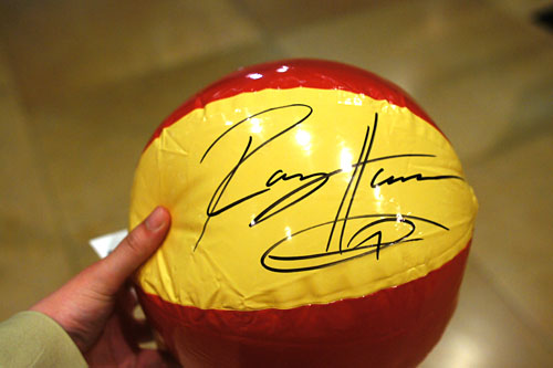 Rory Herrmann-Signed Ball