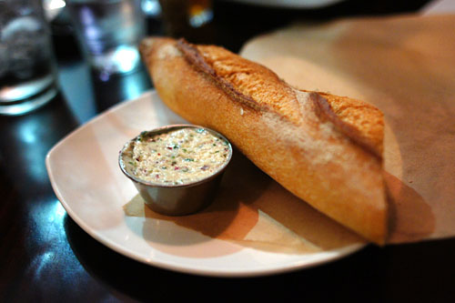 Warm Baguette, Seaweed Buckwheat Butter