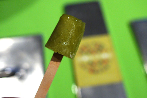 Lemon Basil Popsicle