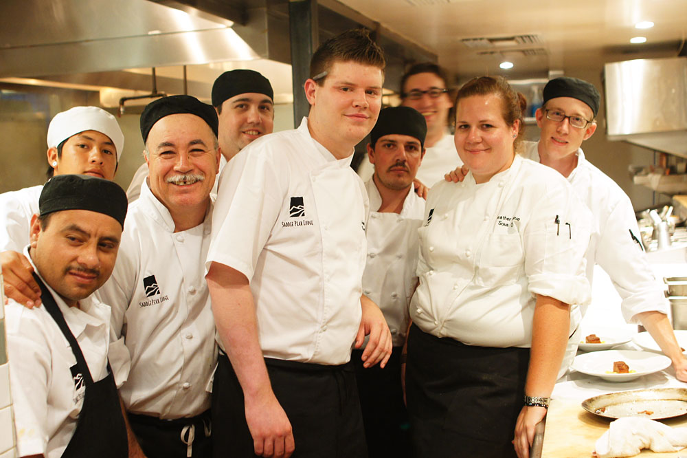 Chef Adam Horton and Crew