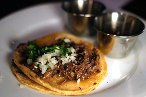 casa plasencia beef cheek taco