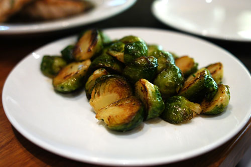 Roasted brussel sprouts