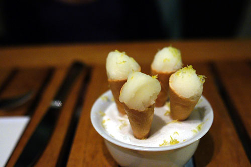 Meyer Lemon Snow Cone