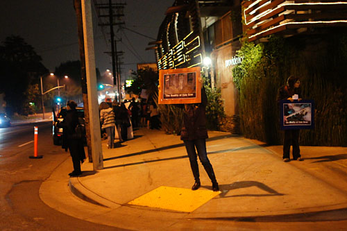 Foie Gras Protesters