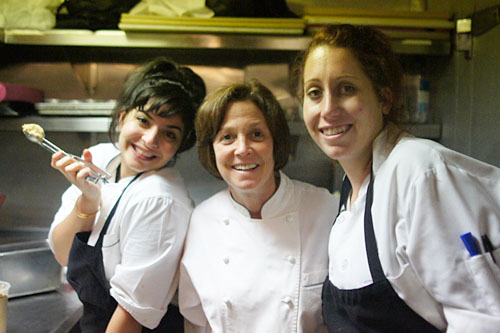 Amy Pressman and her chefs