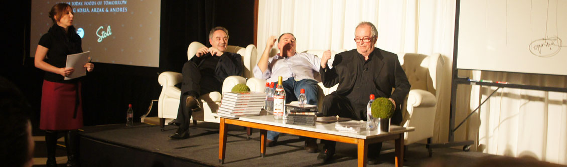 Ferran Adrià, José Andrés, Juan Mari Arzak Discuss Modern Gastronomy