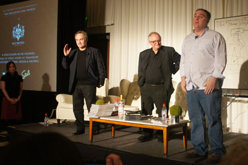 Ferran Adrià, José Andrés, Juan Mari Arzak